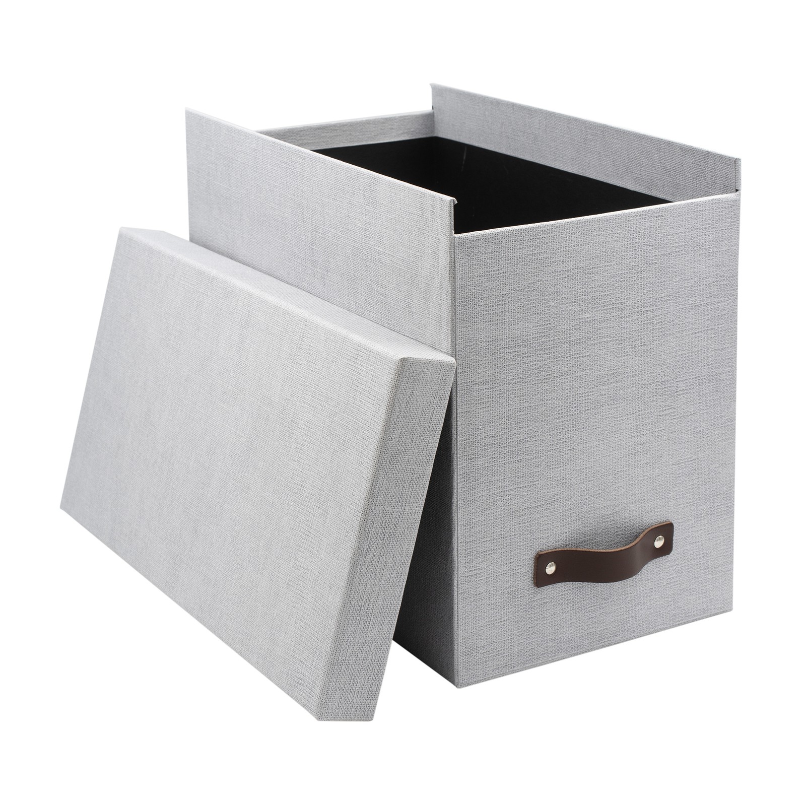 Bigso John Desktop File Box – Storage Box for Paperwork – Ash