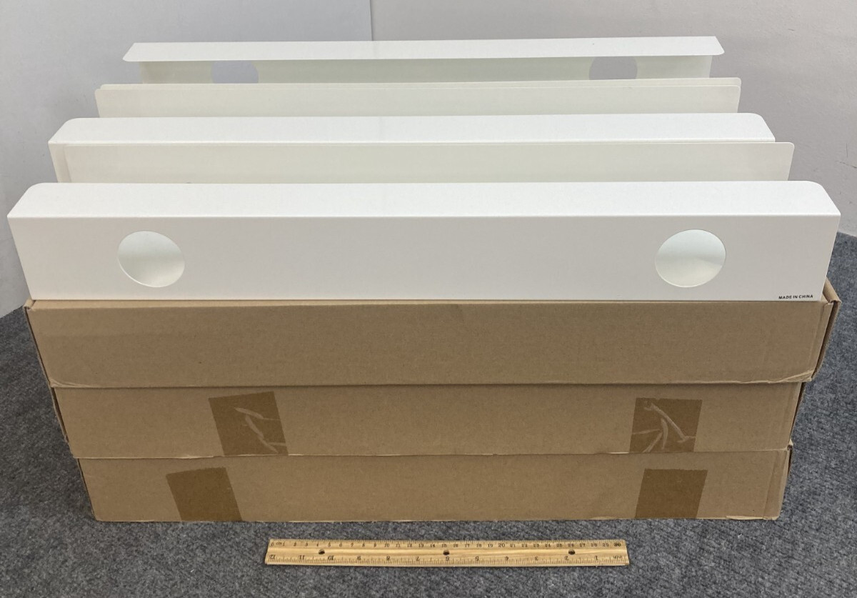 Lot of 12 Monoprice 33815 Under Desk Power Supply & Wire Management Cable Tray