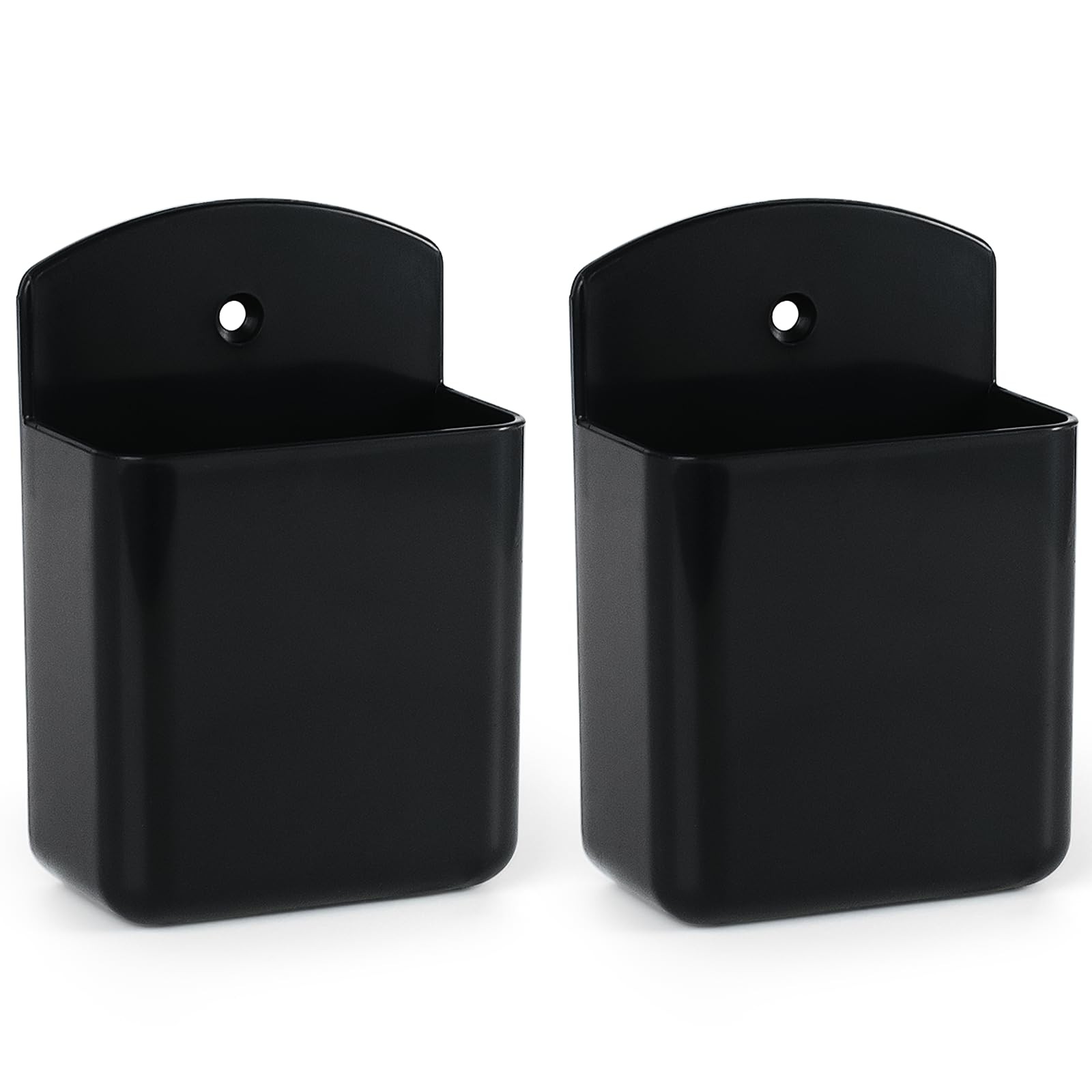 2 Pcs Remote Control Holder Wall Mount, TV Controller Holder, Self Adhesive Remo