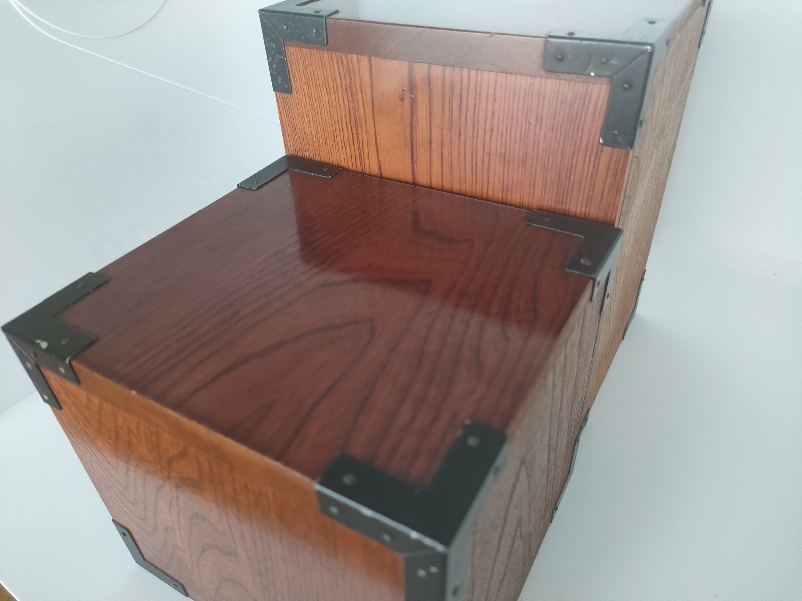 Wood Chest Showa Vintage 2 sets (3 drawers + 2 drawers) Limited Japan