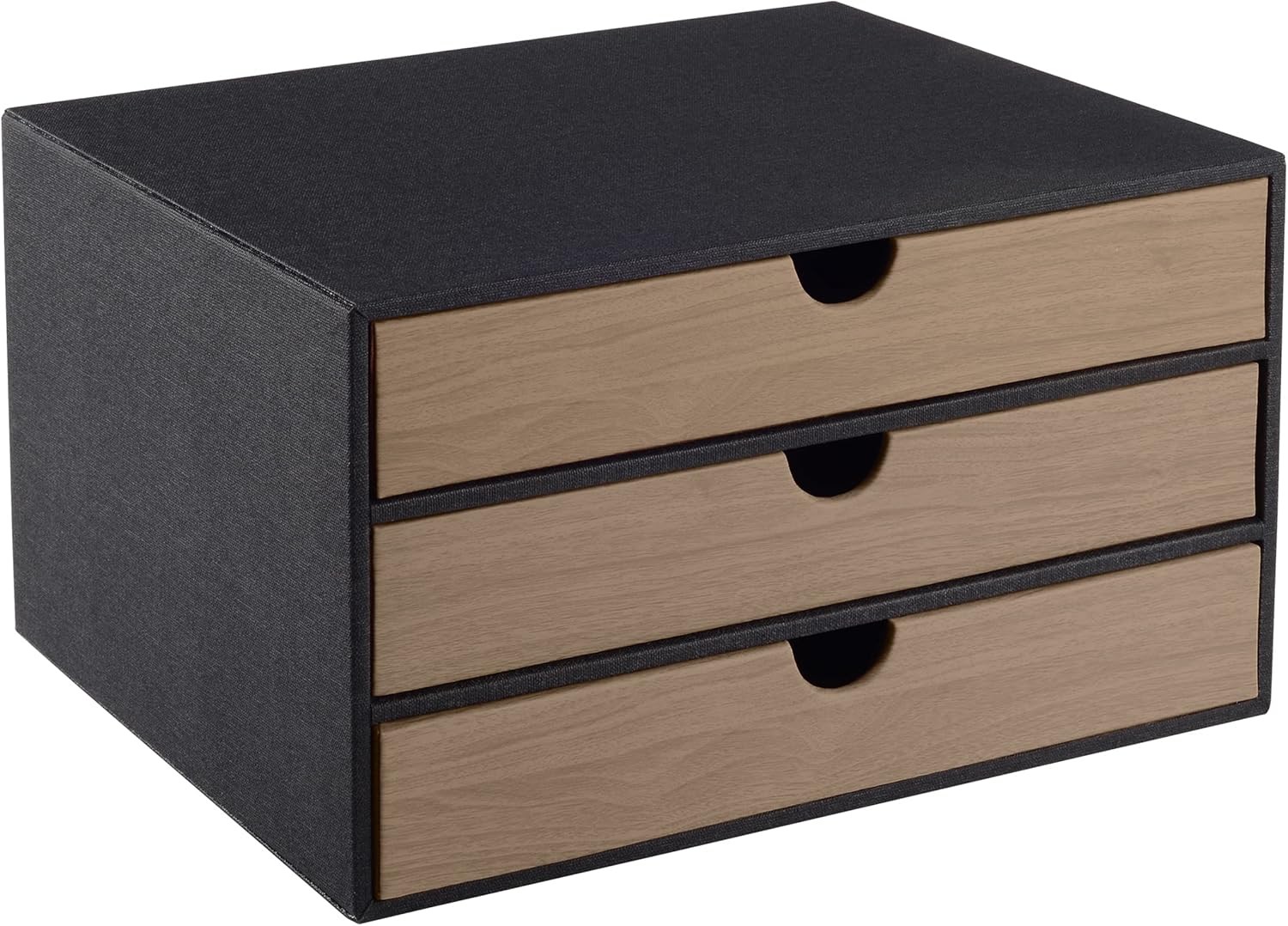 Fashion Multicolor Collocation Leather Desk Organizer File Cabinet Executive